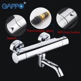 Gappo Ванная кран термостатический кран для ванной комнаты для ванной комнаты для ванны с кранами водопада для ванны душевые системы душевые системы y03