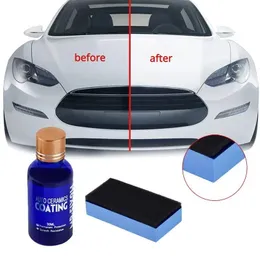 9H Car Liquid Ceramic Coat Hydrophobic Glass Coating Motocycle Paint Care Anti-scratch Auto Detailing Glasscoat Car Polish