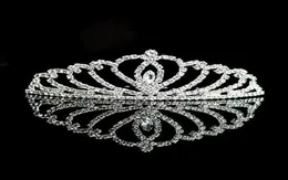 Bellissimo pettine per capelli in cristallo con strass per donne o ragazze, regalo per la festa nuziale, tiara decorativa in argento o accessorio per fermagli per capelli7627197