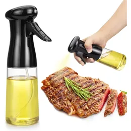 200ML Olivenöl Spray BBQ Kochen Küche Backen Olivenöl Sprayer Öl Spray Leere Flasche Essig Flasche Küche öl Spray