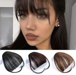 NOWOŚĆ Pretty Girls Hair Extension Bangs prosta peruka klips na klipsie z przodu włosy grzywki peruki ludzkie włosy 6803900