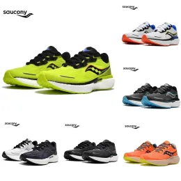 Shoes 2023 Saucony Triumph 19 Running Casual Shoes Women and Men SlipResistant Shockproof Sport Outdoor Lightweight Low Top Sneakers