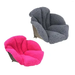 Pillow Plush Chair Desk Seat Stuffed Thickened With Lumbar Support Pad For Computer