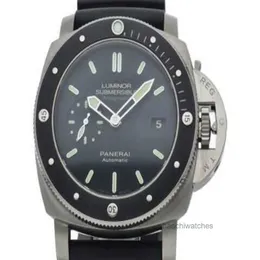 Luksusowe zegarki męskie Panerrais zegarek projektant Luminor zanurzalny 1950 Titanio PAM00389 Fulll Waterproof Waterproof Waterproof LQ6C