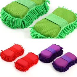 Uppgradera 2st Coral Sponge Car Washer Sponge Car Care Detaling Borstar Tvätt Handduk Autoklippningsverktyg Biltillbehör