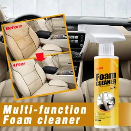 250 ml pianka sprayer spray wielofunkcyjny przeciwstarzeniowy narzędzia do czyszczenia wnętrza samochodu pianka do czyszczenia domu do skóry wnętrza