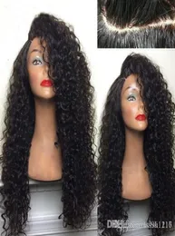 Siyah kadınlar için dantel ön insan saç perukları derin dalga kıvırcık hd frontal bob peruk brezilya afro kısa uzun 30 inç su wig8551951