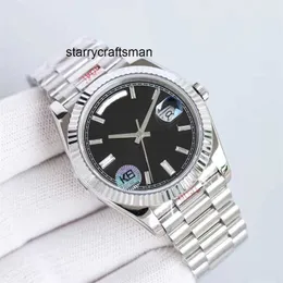 Lüks İzleme RLX Temiz Kadın İzleme ve Yüksek Kaliteli İzle 40mm Dial 2836 Mekanik Hareket 904L Çelik Zincir Safir 100mm Su Geçirmez 2H8D