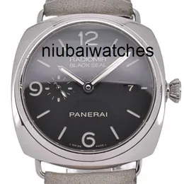 Wristwatches Watch Designer Black Luxury Pam00388 3days Dial Automatic Mens Movement Mechanical