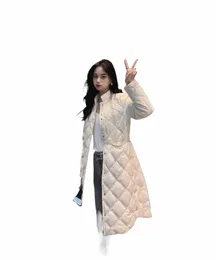 winter cott-padded women's parka lg stand collar 2023 new South Korean casual cott coat m coat C4t4#