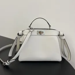 Peekaboo ISeeU Luxus-Einkaufstasche, Designer-Umhängetasche, modische Damen-Umhängetasche, Handtasche, hergestellt aus Cuoio-Romano-Leder, mit verstellbarem Schultergurt