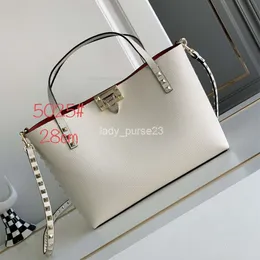 مصممي محفظة سيدة حقائب كبيرة مصممة Crossbody Velentino Formance Lage Lady Lady Handheld vsling Stud Thoring Calf Counter Leather Tote WO F53Q