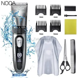 Electric Shavers NOOA Rechargeable Electric Hair Clipper Trimmer For Men professional beard trimmer Cordless Barber machine electric razor man 240329