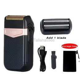Elektriska rakare Mustaschtrimmer för män rakapparat Tondeuse Barbe Body Wash Mini Version Portable Leather Case Shaver för Menone Blade 240329