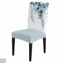 Cadeira cobre plantas pastorais flores capa conjunto cozinha estiramento spandex assento slipcover decoração de casa sala de jantar