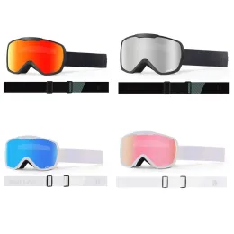 GOGGLES Doublelayer Sci Goggles grandi telaio Snowboard Goggles durevoli Uvprotection Antifog Snow Goggles per sport all'aperto