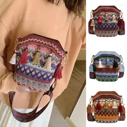 Bolsas de ombro 2024 est mulheres senhoras verão boho estilo vantage bolsa para bolsa retro bolsa borla mensageiro