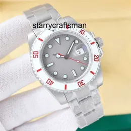 Luxury Watch RLX Clean Automatic Mechanical Movement SUB Men Wristwatch Carbon Fiber Bezel Classic Business Sapphire Stainless Steel 904L Wristband Montre de luxe