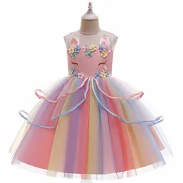 Projektantka dla dzieci sukienki małej dziewczynki sukienki