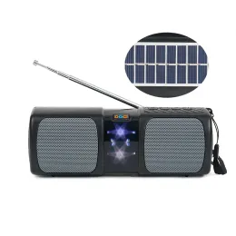 Altoparlanti Tgreghdfhgr566 Bluetooth Speaker con supporto di canto e funzione di ricarica solare