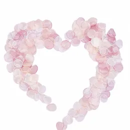 Organza 200 Stück Rosenblätter für Hochzeit Fr Mädchen Künstliche Frs Valentinstag Rosenblätter Zubehör Deco Mariage m2lm #