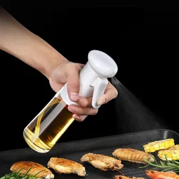 2024 200ML Olive Oil Spray BBQ Cooking Kitchen Baking Olive Oil Sprayer Oil Spray Empty Bottle Vinegar Bottle Kitchen oil spray