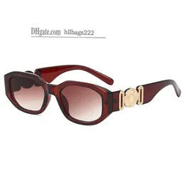 Designer Luxury Solglasögon Designer Solglasögon Högkvalitativ glasögon Kvinnor Män Glasögon Womens Sun Glass Brand Lens Unisex Multi Color