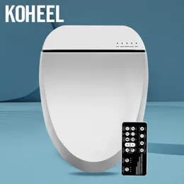 KOHEEL Intelligent Toilet Seat Cover Smart Toilet Seat Cover Electronic Bidet Cover Clean Dry Seat Heating Wc 240327