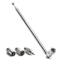 Spoons Rod Antenna 3.5mm Adapter FM Radio Replacement Screw F Type Male Plug Connector AV Stereo Receiver