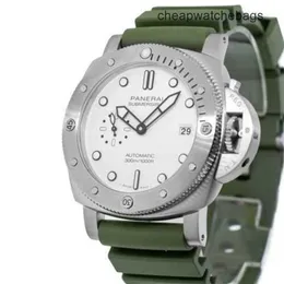 Panerai Automatyczne zegarki Szwajcarskie zegarek zanurzeny Bianco stal 44 mm PAM01226 Automatyczne zegarki mechaniczne Pełne stali nierdzewne wodoodporne