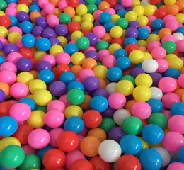 100bag 55cm Marine Ball Colored Children039S 놀이 장비 수영 공 목욕 장난감 비 독성 화려한 바다 공 LC8281910486