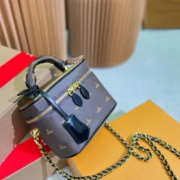 Mini borsa cosmetica di design per borsa da donna di lusso Custodie per trucco classiche di alta qualità con borsa interna Borse a tracolla a tracolla moda donna