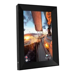 Digital Photo Frames App 9 Inch WiFi Smart IPS HD Pekskärm 2000 MAH Batteri 8 GB Auto Rotera Digital Photo Frame 24329