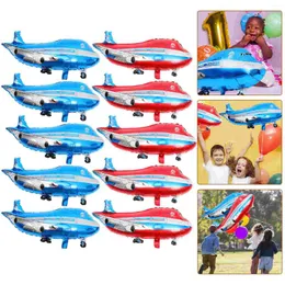 Party Decoration 10 Pcs Ballon Kid Airplane Toy Car Decor Wedding Decorations For Ceremony Aircraft