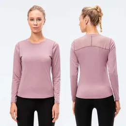 LU ALINS Sport Women Long-Sleeve Women's Thirt T Shirts Atrumn Winter Yoga Gym Top Quick-Dying Running Litness Derts Women Sport Yoga Wear Sports Sports 2024