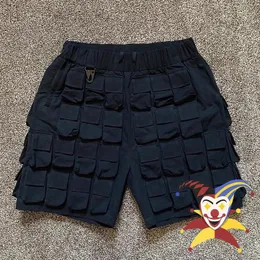 Flaneur 58 Pocket Cargo Shorts de trabalho masculino feminino ultra multifuncional calça com cordão 240329