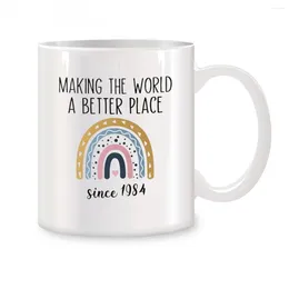 Mugs 40th Birthday Gifts Women 1984 Funny For Christmas Novelty Coffee Cups 11 Oz