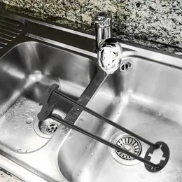 Mutfak Muslukları Aracı Çok Fonksiyonlu Lavabo Anahtarı Küçük Çelik Onarım Artefakt Tesisatçılar Evrensel Havza Çift Uç