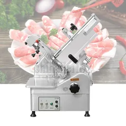 220V Electric Food Slicer Meat Food Hushållens skrivbordsskärmskivor Lamb Nötköttskivor Bröd HAM MATTERING MASKIN