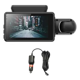 CAR DVR Camera Lens FHD Dash Cam 1080p IPS Screen Night Vision Parkeringsövervakning Drivinspelare DVRS6072695