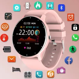 ZL02D Smart Watch Men Women Heart Rate Sleep Health Monitor Fitness Tracker IP67 Waterproof Sports Smartwatch For Android IOS