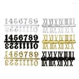 Табличные часы чисела Установите арабский римский номер DIY цифровые цифровые номера для замены