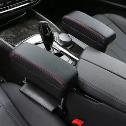 Caixa de apoio de braço do carro cotovelo resto almofada braço extensor universal console organizador armazenamento ajustável altura cotovelo apoio