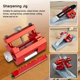 Manuell knivslipare Metall trä mejslingverktyg Sväspen Bladverktyg Honing Chisel Fixing Bracket Woodwork Sharpener 240327