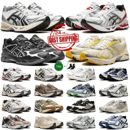 Sapatos de grife de grife Homens Mulheres Running Sapatos Gel NYC Grafite Oyster cinza GT Creme solar Power Oatmeal Pure White White Orange Mens treinador tênis