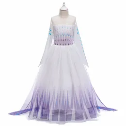 Barndesigner Girl's Dresses Dress Cosplay Summer Clothes Toddlers Clothing Baby Childrens Girls Blue Summer Dress Z1KL#