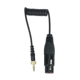Tigelas Saramonic tipo de travamento 3,5 mm para TRS XLR saída de microfone fêmea cabo de áudio universal para receptores sem fio