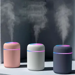 Office rental portable air humidifier 300ml ultrasonic aromatic essential oil diffuser Usb cold mist purifier car home aromatherapy