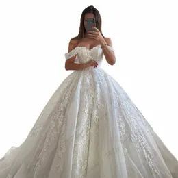 مثير Backl Mermaid Wedding Dres الرائعة الدانتيل الدانتيل الأنيقة A-line LG Fluffy Princ Style Mop Bridal Dons M3dk#