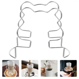 Contenitori per cucina Supporto per carta da filtro con supporto per gocciolamento per caffè giapponese Gocciolatore per orecchie pendenti per la casa